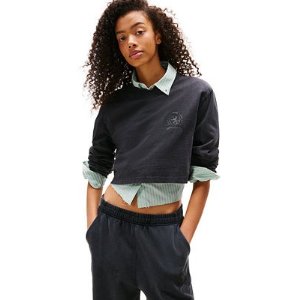 TOMMY JEANSCrest Cotton Crop T-Shirt