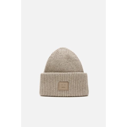 Acne StudiosYak Large Face Logo Beanie