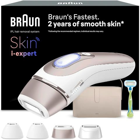 BraunPL7387 IPL脱毛仪 白色