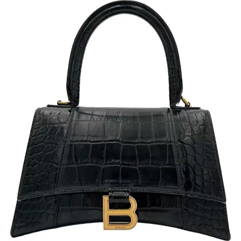 BalenciagaHourglass 黑色手提包
