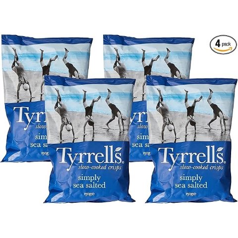 海盐薯片 150g*4袋