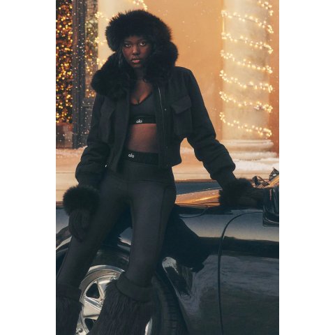 alo yogaBunny Slope Wool Blend Jacket