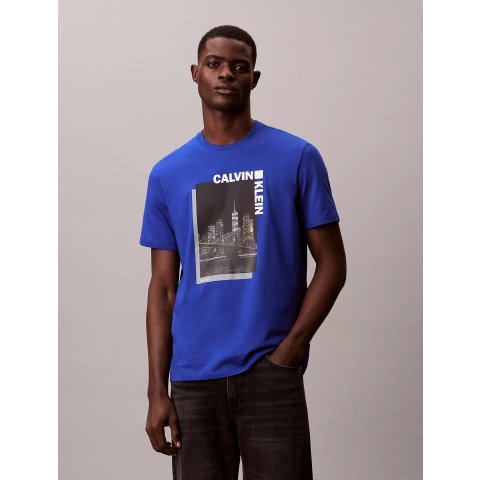Calvin KleinCity Night Logo Graphic Classic T-Shirt