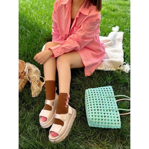  Goldenglow  厚底拖