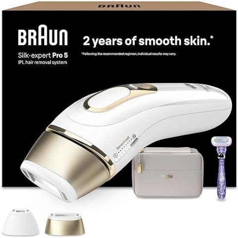 BraunBraun PL5157 激光脱毛仪 白金色