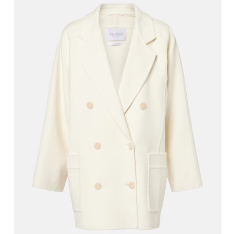 Max MaraOrma 双排扣羊毛羊绒夹克