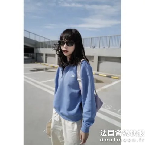 小狐狸拉链卫衣