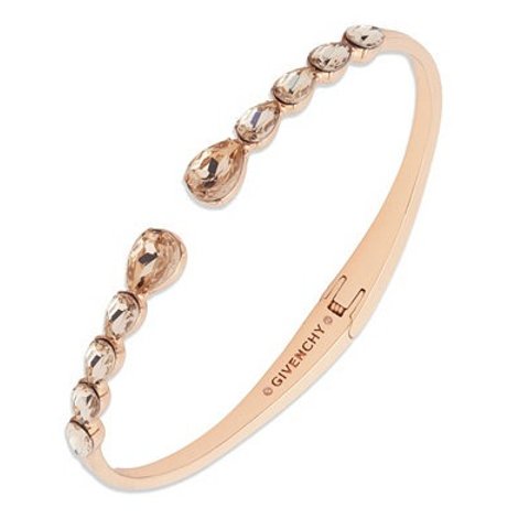 GivenchyOpen Cuff Stone Bracelet