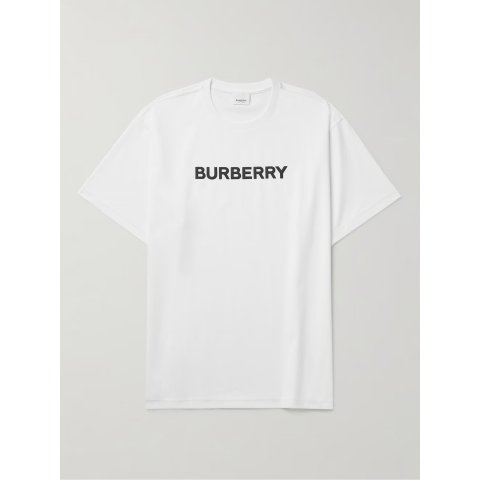 BurberryLogo Cotton Jersey T-Shirt Men