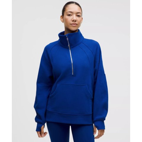 Lululemon Scuba 宽松半拉链长款