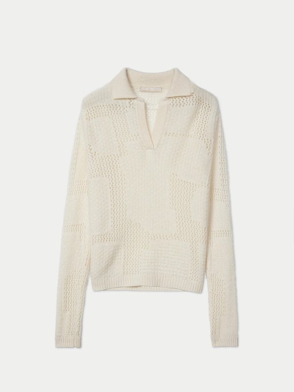 针织无扣羊毛衫