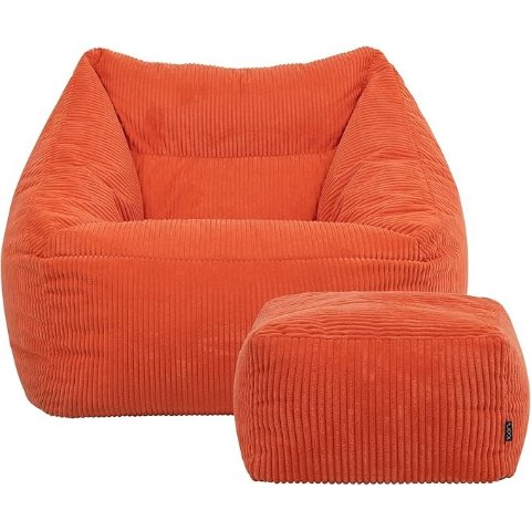 IconIcon Natalia 橙色懒人沙发套装