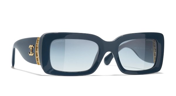 Rectangle 太阳镜 黑色