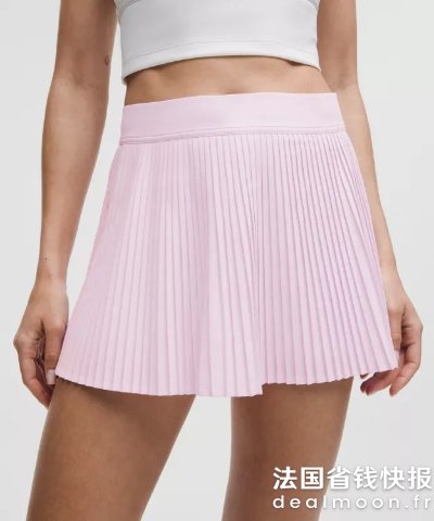 LululemonVarsity高腰百褶网球裙