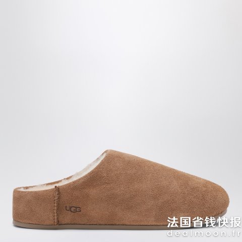 UGGElea 栗色羊毛鞋