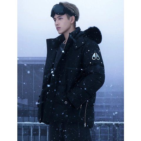 Moose KnucklesMen s 3Q Shearling Trim Jacket