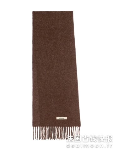 JacquemusLogo Patch 围巾