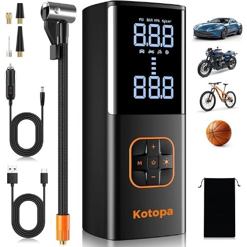 Elektrische 150PSI 黑色充气泵 12V