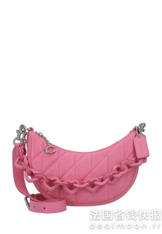 Coach绗缝斜挎包