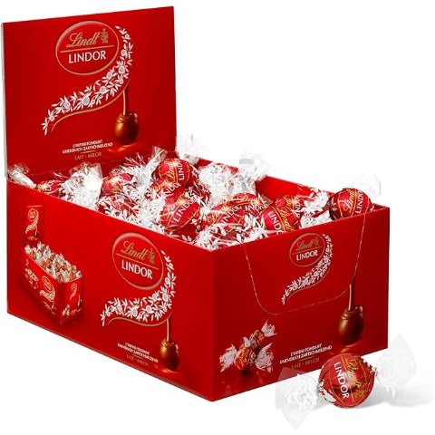 LINDOR 心形牛奶巧克力 750g