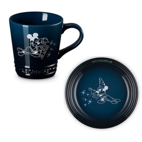 Le Creuset全新，包邮x Disney 马克杯+餐盘