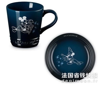Le Creuset全新，包邮x Disney 马克杯+餐盘