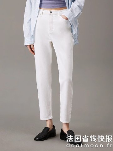 Calvin KleinJean Mom 高腰牛仔裤