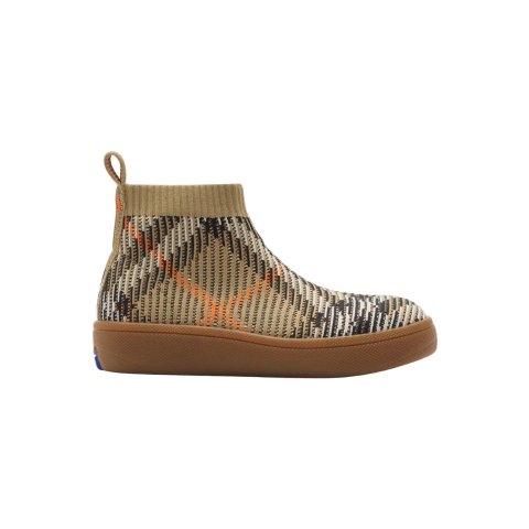 BurberryCheck Sock Casual Sneakers