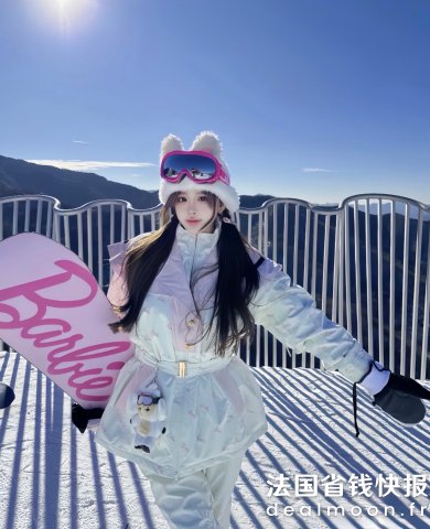 不一样的玫粉色！相似款@IMAMA姚Scott Sports Masque 滑雪面罩 粉色