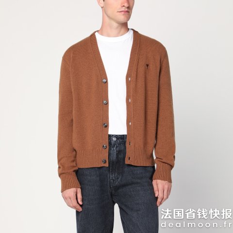 Ami Paris 心型标识开衫