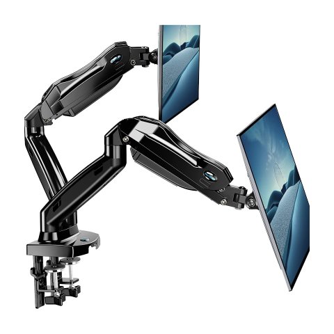 HUANUO 双臂显示器桌面支架 支持17"-32"显示器