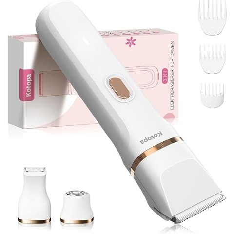 Intimrasierer 3合1电动女士剃毛器 白色