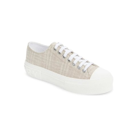 BurberryJack Check Low Top Sneaker Women