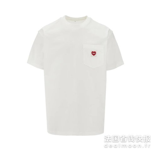 Carhartt爱心贴饰T恤 白色