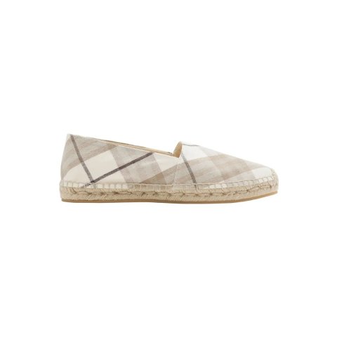 BurberryMews Check Espadrille Flat Women