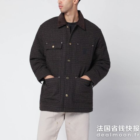 Carhartt格纹外套