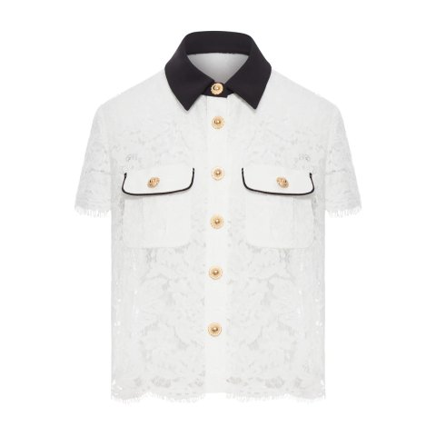 Lace 上衣 白色 S码