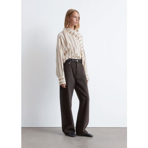 Chemise 镶饰围巾衬衫