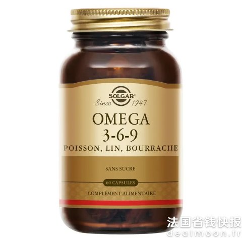 SolgarOmega 3-6-9 60粒