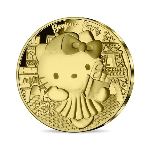 Hello Kitty 巴黎风情金币