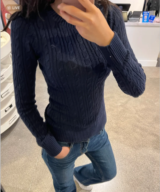 Icon 针织圆领毛衣