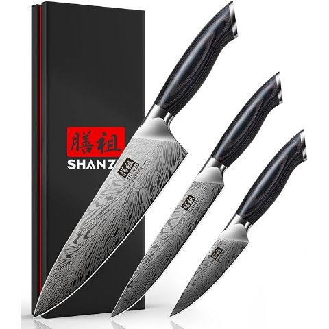 SHANZU闪促随时截止！厨师刀 3件套