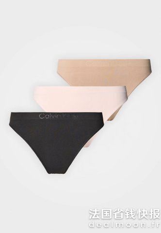 Calvin Klein丁字裤 多色 3条装