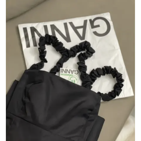 ganni 吊带连衣裙