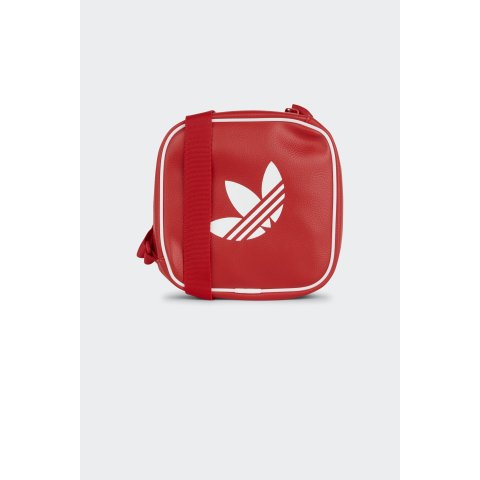 三叶草红色单肩包