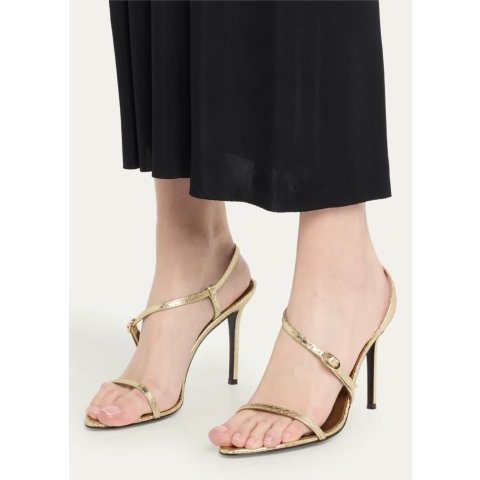 Giuseppe ZanottiSnakeskin Stiletto Sandals