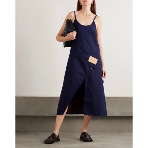 Twisted 牛仔连衣裙