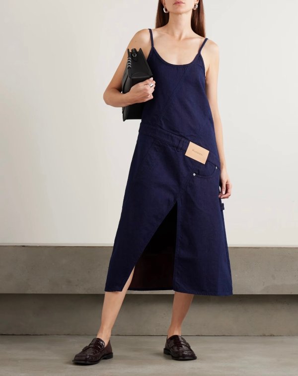 Twisted 牛仔连衣裙