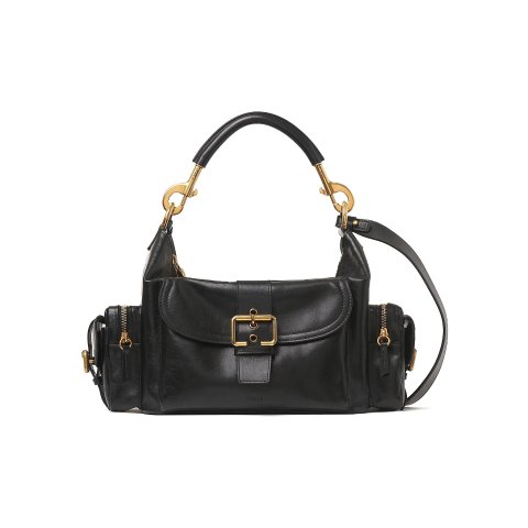 ChloeDouble Carry Medium Leather Shoulder Bag
