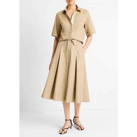 VinceCanvas Cotton Skirt